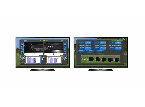 Software oppgradering - For videoanalyse For simulator med 1 lerret 